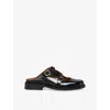 Marni Bambi 3.0 Moccasin Sabot Made Of Brushed Calfskin In 00n99