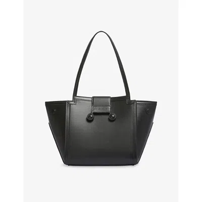 Marni Womens 00n99 Riviera Mini Leather Shoulder Bag In Purple