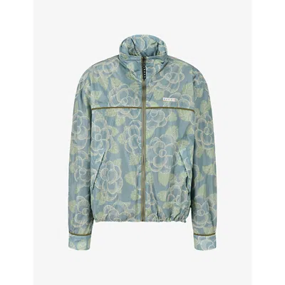 Marni Womens Banjo Print Nylon Windbreaker Jacket Bav15