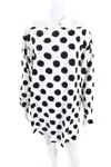 Marni Dress With Printed Cady And Longer Back In White