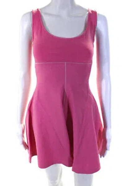Pre-owned Marni Womens Flared Mini Dress - Pink Candy Size 38