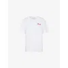 Marni Cotton Logo-print Short-sleeve T-shirt In White