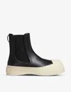 Marni Chelsea Boot Pablo In Black Leather In Black