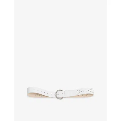 Marni Womens Studded Leather Belt 00w01