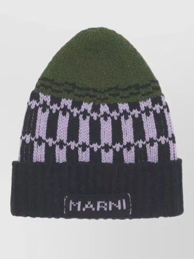 Marni Wool Beanie In Red
