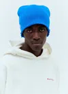 Marni Wool Beanie Hat In Blue