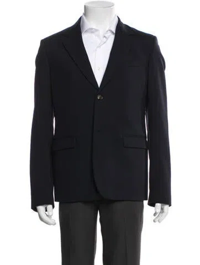 Pre-owned Marni Wool Blazer In Blue