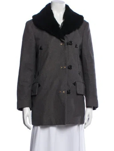 Pre-owned Marni Wool Blazer In Gray