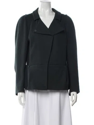 Pre-owned Marni Wool Blazer In Green