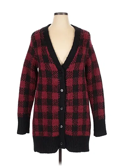 Pre-owned Marni Wool Cardigan Sweater In Red