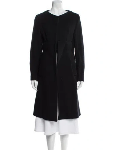Pre-owned Marni Wool Coat In Black