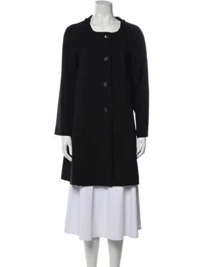 Pre-owned Marni Wool Coat In Black