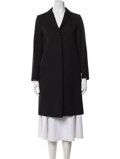 Pre-owned Marni Wool Coat In Black