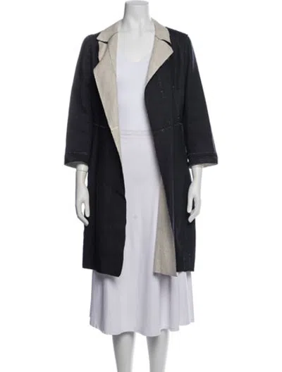 Pre-owned Marni Wool Coat In Blue