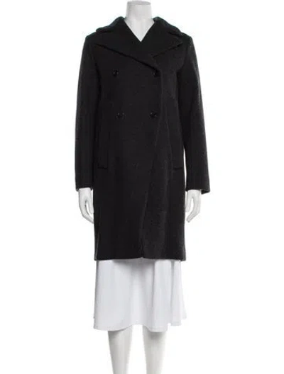 Pre-owned Marni Wool Coat In Gray