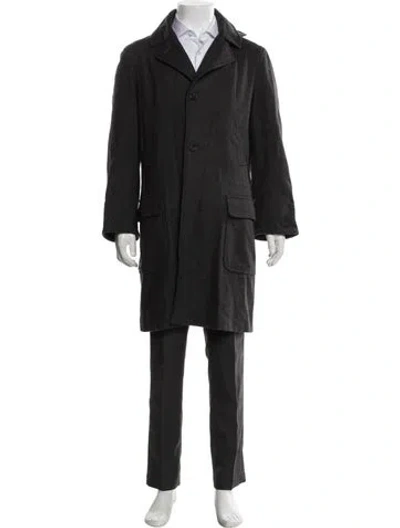 Pre-owned Marni Wool Coat In Purple
