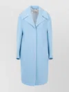 Marni Light Blue Single-breasted Blazer In Blue