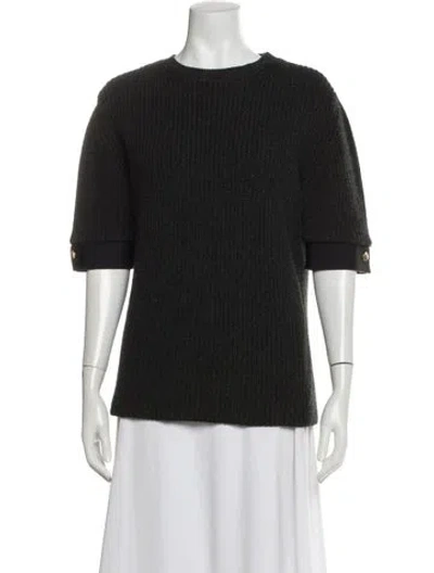 Pre-owned Marni Wool Crew Neck Sweater In Gray