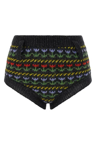 Marni Wool Culottes In Black