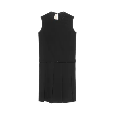 Pre-owned Marni Wool Dress 'black' | Women's Size 40