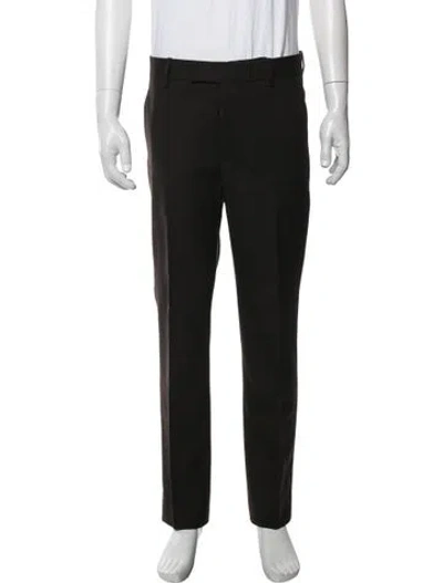 Pre-owned Marni Wool Dress Pants In Black