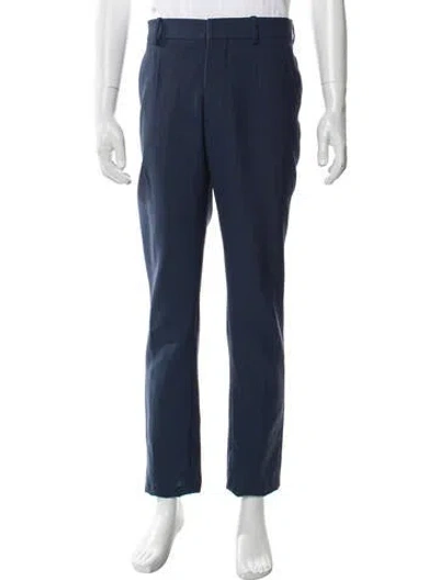 Pre-owned Marni Wool Dress Pants In Blue
