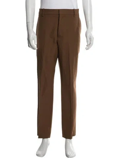 Pre-owned Marni Wool Dress Pants In Brown