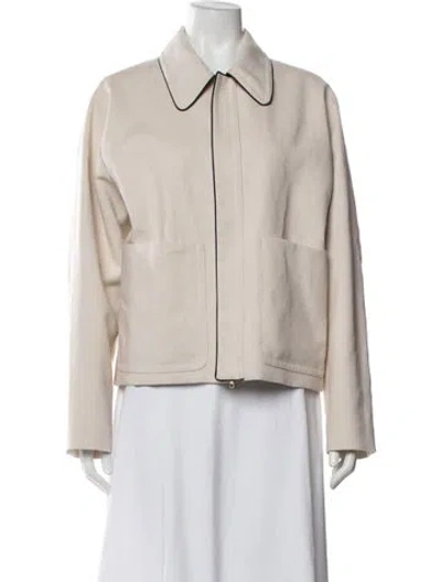 Pre-owned Marni Wool Jacket In Neutrals