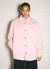 Marni Wool Short Coat In Pink