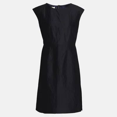 Pre-owned Marni Wool Knee Length Dress 42 In Black