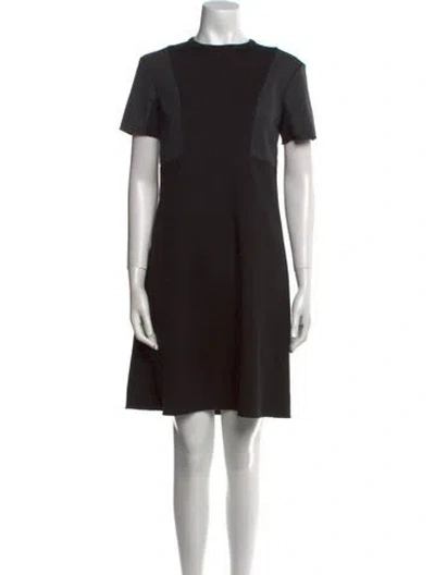 Pre-owned Marni Wool Knee-length Dress In Black