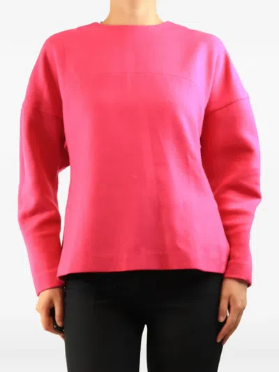 Pre-owned Marni Wool Long-sleeve Top In Pink