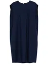 Marni Wool Midi Dress In Blue