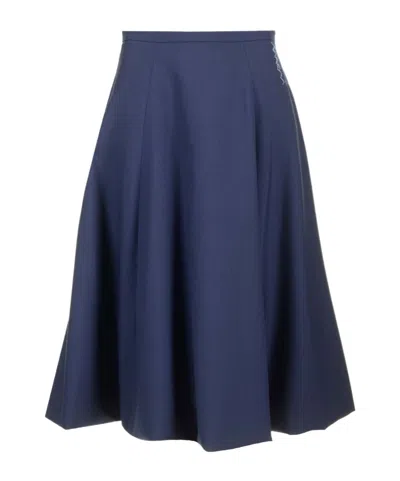 Marni Wool Midi Skirt