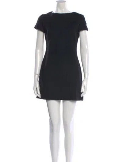 Pre-owned Marni Wool Mini Dress In Blue