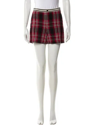 Pre-owned Marni Wool Mini Shorts In Multi