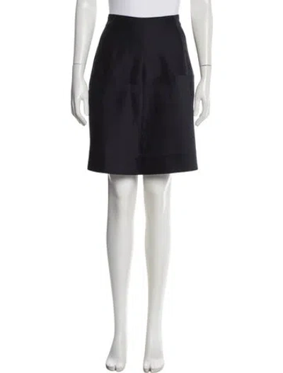 Pre-owned Marni Wool Mini Skirt In Blue