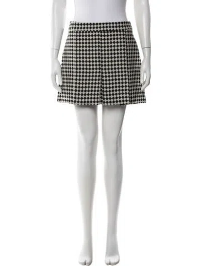 Pre-owned Marni Wool Mini Skirt In Neutrals