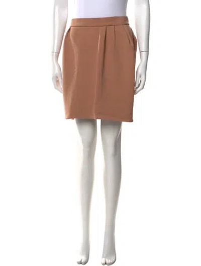 Pre-owned Marni Wool Mini Skirt W/ Tags In Neutral