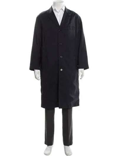 Pre-owned Marni Wool Overcoat In Gray