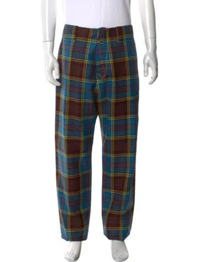 Pre-owned Marni Wool Pants In Blue