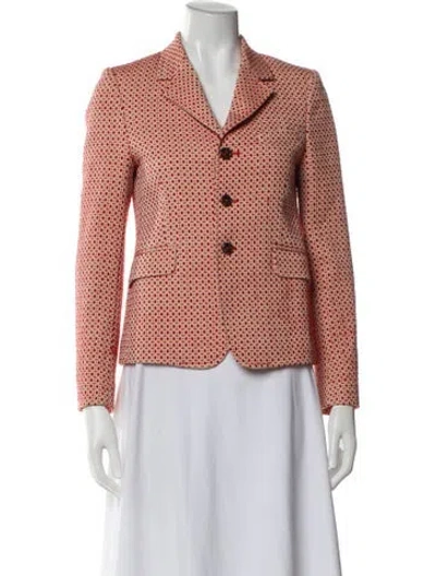 Pre-owned Marni Wool Printed Blazer