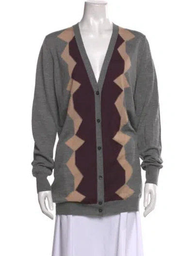 Pre-owned Marni Wool Printed Sweater