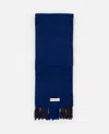 Marni Wool Scarf In Blue