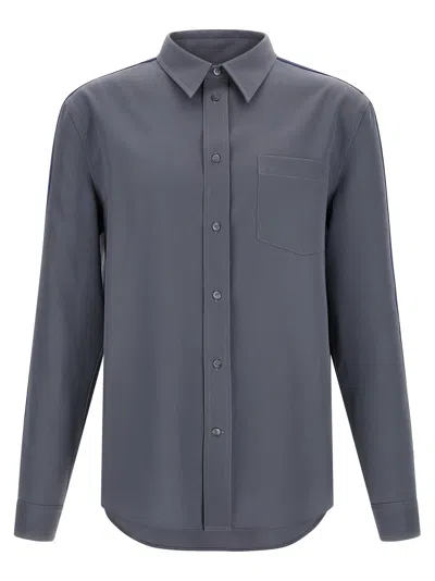 MARNI WOOL SHIRT SHIRT AND BLOUSE GRAY