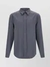 Marni Wool Shirt With Button-down Collar And Pocket In Gray