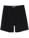 Marni Wool Shorts In Blue
