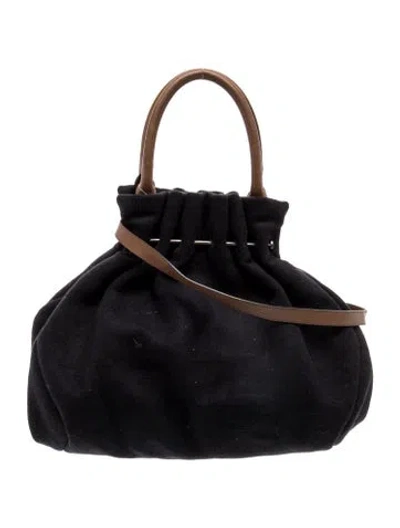 Pre-owned Marni Wool Shoulder Bag In Blue