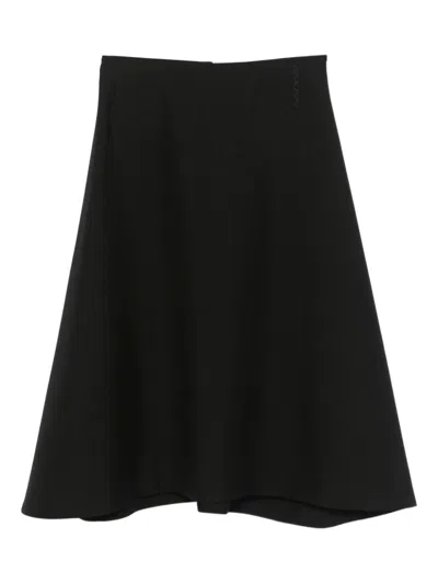 Marni Wool Skirt In Black