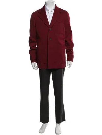 Pre-owned Marni Wool Sport Coat In Red